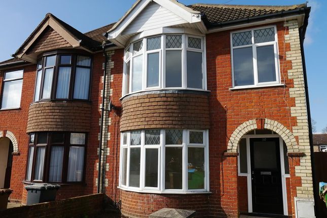 Thumbnail Semi-detached house to rent in Avondale Road, Ipswich, Suffolk