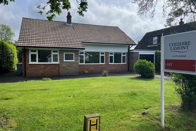 Bungalow to rent in Sheppenhall Lane, Aston, Nantwich, Cheshire