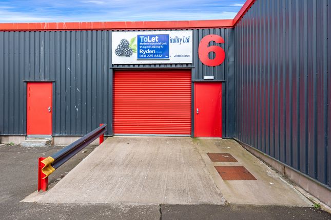 Thumbnail Industrial to let in Unit 6 Icon Business Park, Baird Road, Kirkton Campus, Livingston, Scotland