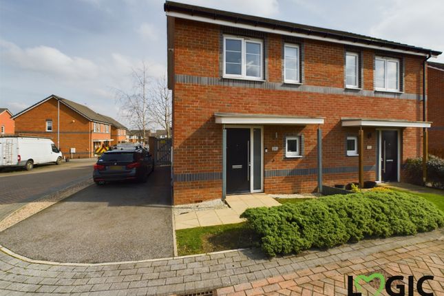 Thumbnail Semi-detached house for sale in Drawbridge Close, Pontefract, West Yorkshire