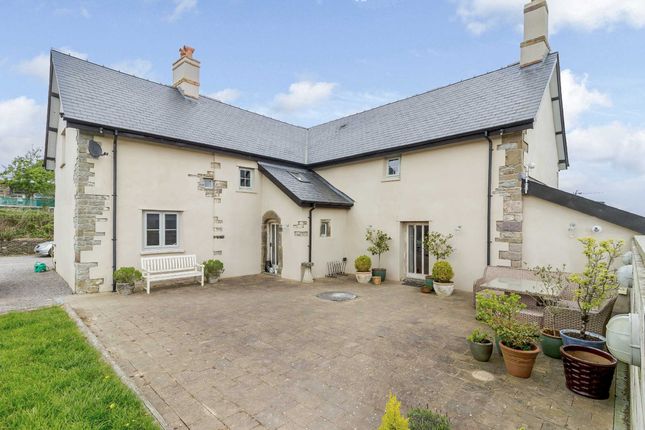 Detached house for sale in Clawdd Y Parc Farm, Llangybi, Near Usk, Monmouthshire