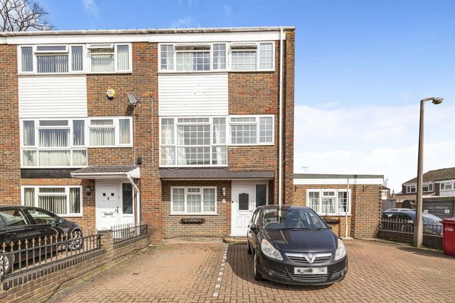 Thumbnail End terrace house for sale in Clive Court, Chalvey, Slough
