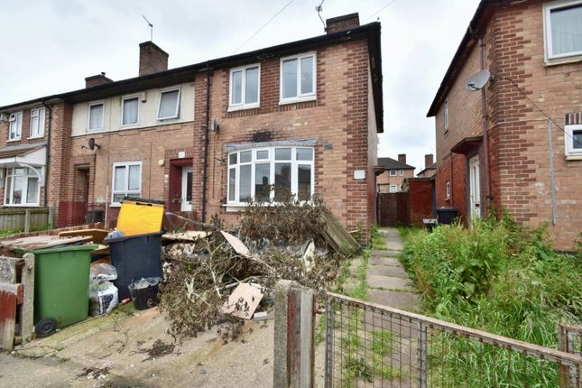Thumbnail End terrace house for sale in Morcote Road, Braunstone, Leicester