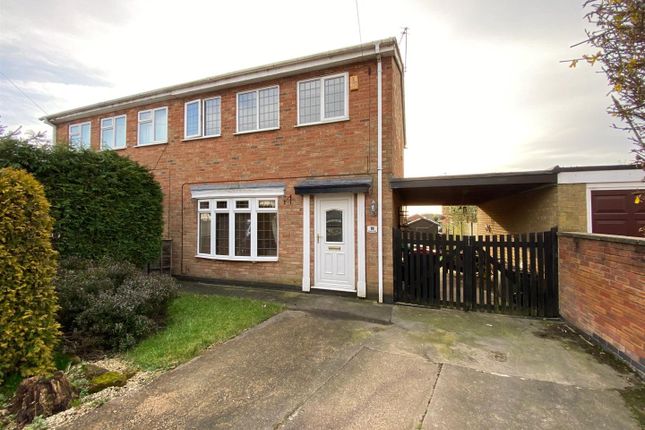 Thumbnail Semi-detached house to rent in Blue Bell Close, Underwood, Nottingham