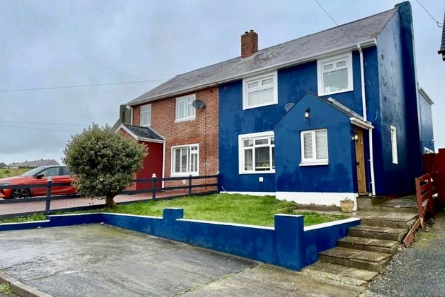 Semi-detached house for sale in Stranraer Road, Pennar, Pembroke Dock SA72