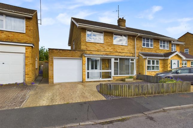 Thumbnail Semi-detached house for sale in John Herring Crescent, Swindon