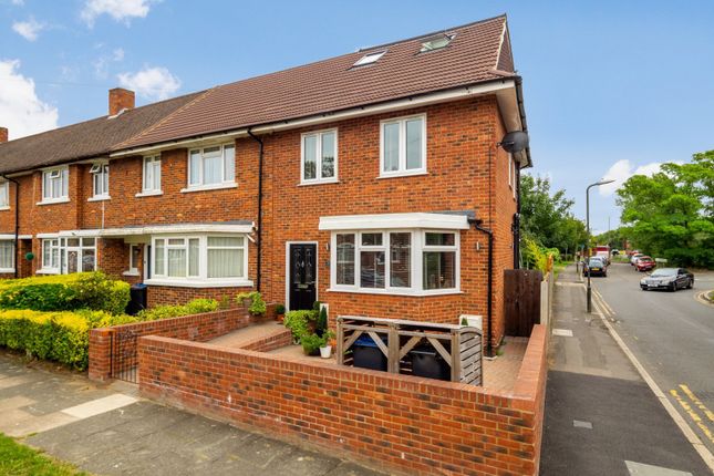 Thumbnail End terrace house for sale in Brenley Close, Mitcham