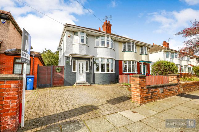 Semi-detached house for sale in Hawthorn Road, Huyton, Liverpool, Merseyside