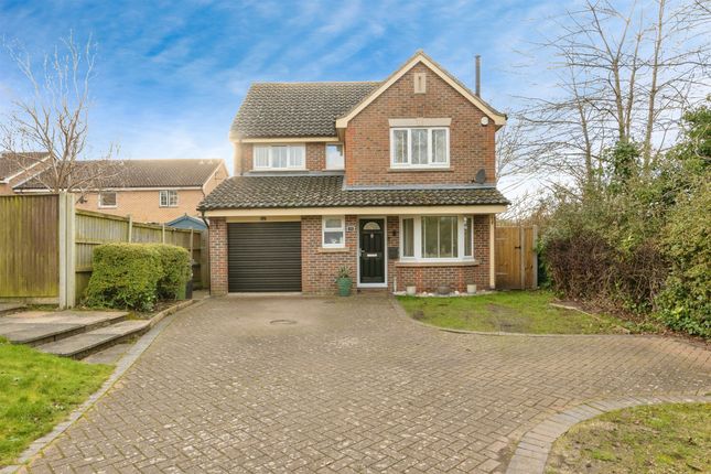 Thumbnail Detached house for sale in Bannister Close, Attleborough