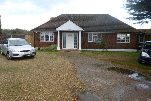 Thumbnail Detached bungalow to rent in Old House Lane, Roydon
