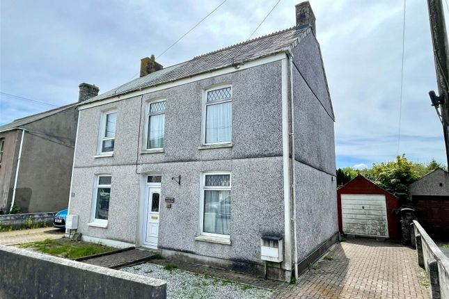 Thumbnail Semi-detached house for sale in Central Treviscoe, Nr St. Austell