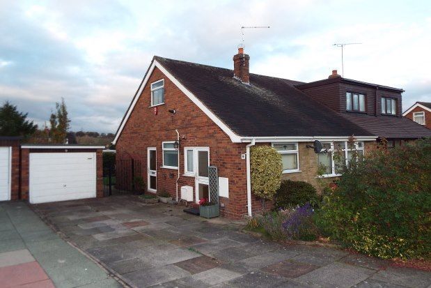 Thumbnail Semi-detached bungalow to rent in Pear Tree Drive, Crewe