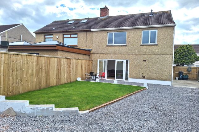 Semi-detached house for sale in St. Asaph Drive, Sandfields, Port Talbot
