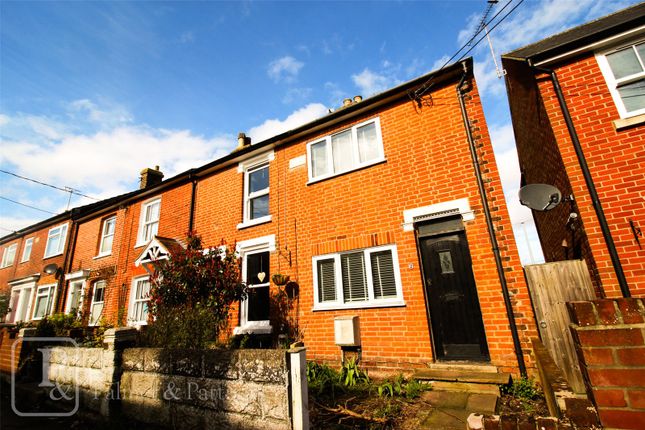 Thumbnail End terrace house to rent in Church Hill, Rowhedge, Colchester, Essex