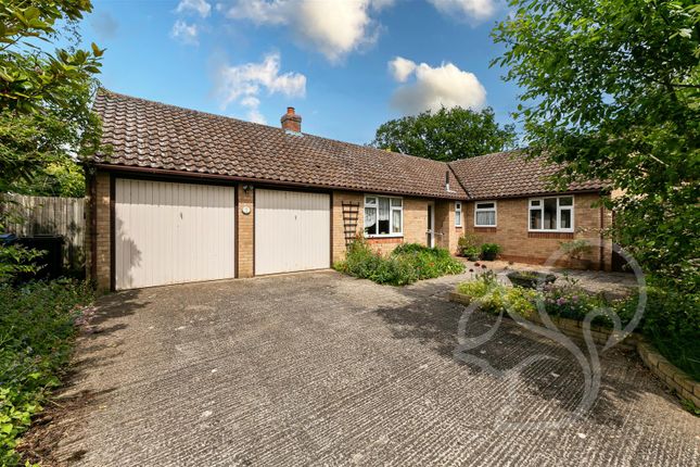 Thumbnail Detached bungalow for sale in Vicarage Field, Great Cornard, Sudbury