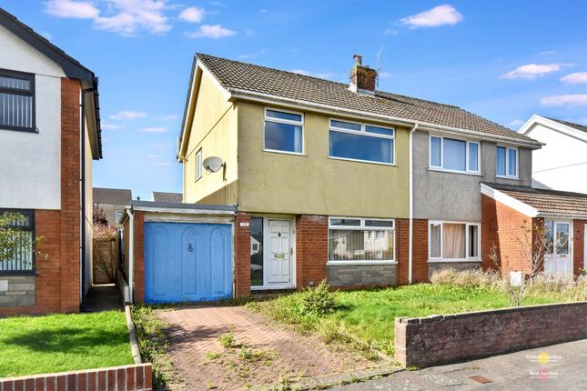 3-bed semi-detached on Plas Newydd, Swansea, £100,000