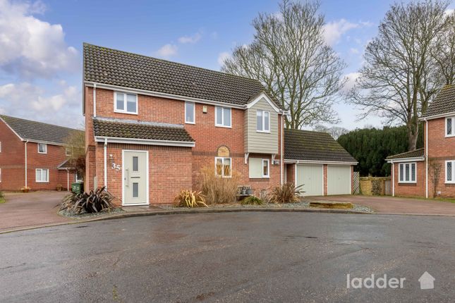 Thumbnail Detached house for sale in St. Marys Grove, Sprowston, Norwich