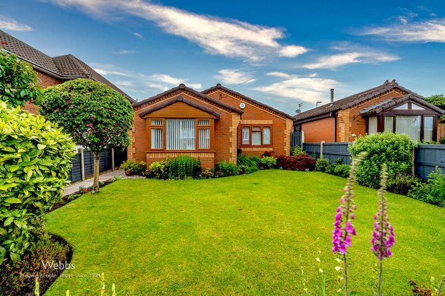 Thumbnail Detached bungalow for sale in Station Road, Hednesford, Cannock