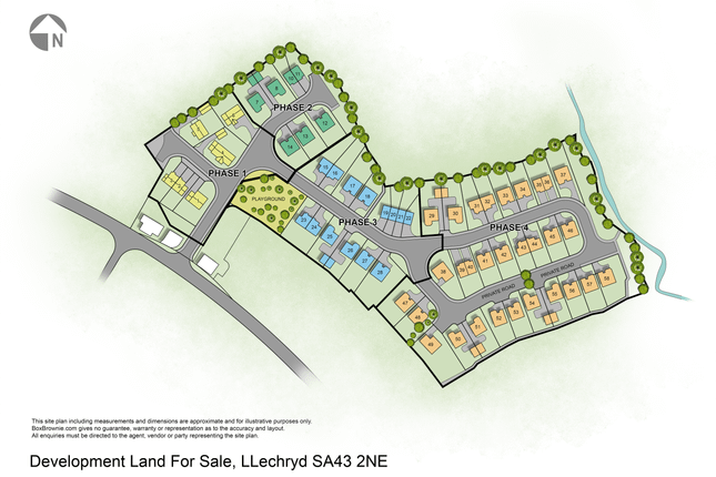 Land for sale in Llechryd, Cardigan, Ceredigion