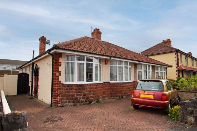 Thumbnail Semi-detached bungalow to rent in Chalfont Road, Weston-Super-Mare