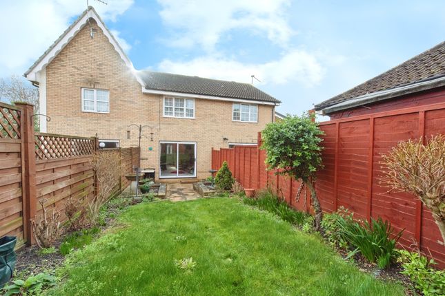 Terraced house for sale in Nightingale Close, Stowmarket