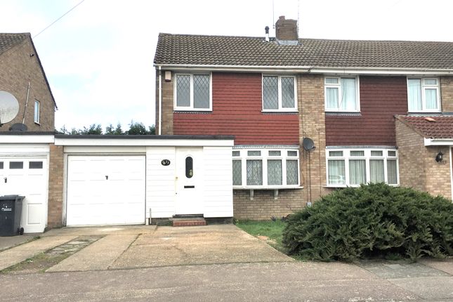 Thumbnail Semi-detached house to rent in Southmead Crescent, Waltham Cross