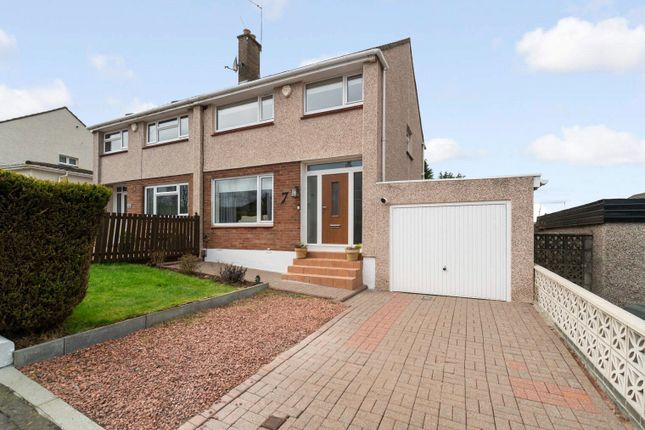 Thumbnail Semi-detached house for sale in Gleneagles Drive, Bishopbriggs, Glasgow, East Dunbartonshire