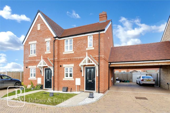 Thumbnail Semi-detached house for sale in Penguin Parade, Stanway, Colchester, Essex