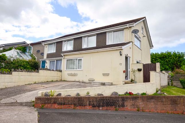Thumbnail Semi-detached house for sale in Summerlands Close, Brixham