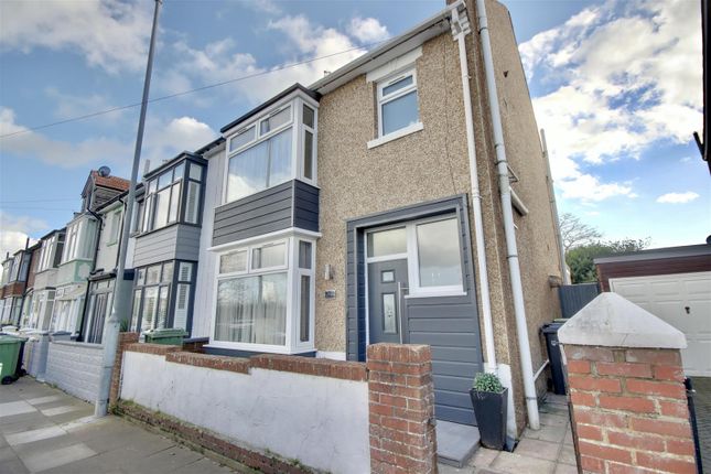 Thumbnail End terrace house for sale in Locksway Road, Southsea