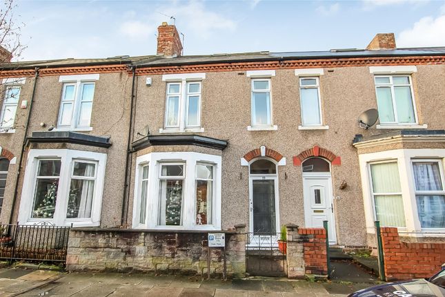 Thumbnail Town house for sale in Greenbank Road, Darlington