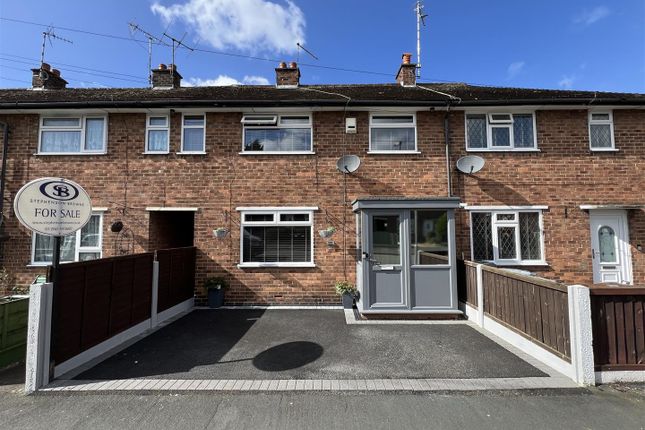 Thumbnail Terraced house for sale in St. Johns Road, Congleton