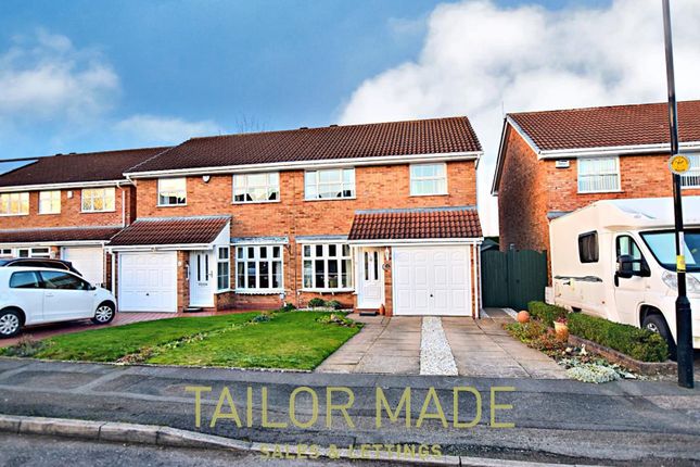 Thumbnail Semi-detached house for sale in Beaumaris Close, Allesley Green, Coventry - No Onward Chain