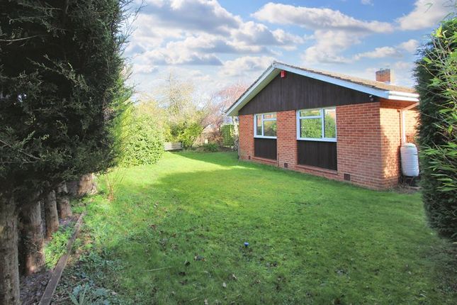 Thumbnail Detached bungalow for sale in Reading Road, Sherfield-On-Loddon, Hook