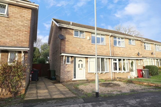 End terrace house for sale in Orchard Close, Messingham, Scunthorpe