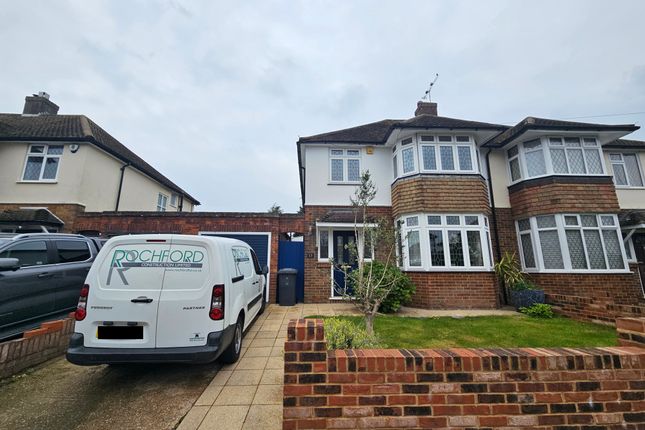 Thumbnail Semi-detached house to rent in Greenways, Luton
