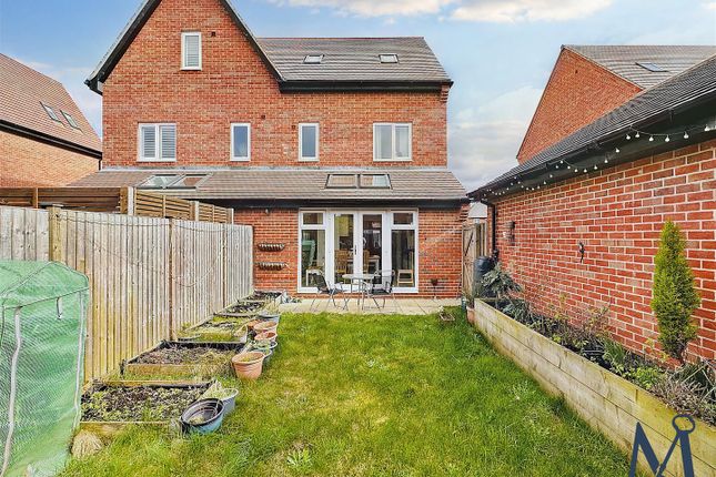 Semi-detached house for sale in Le May Drive, Hugglescote, Coalville