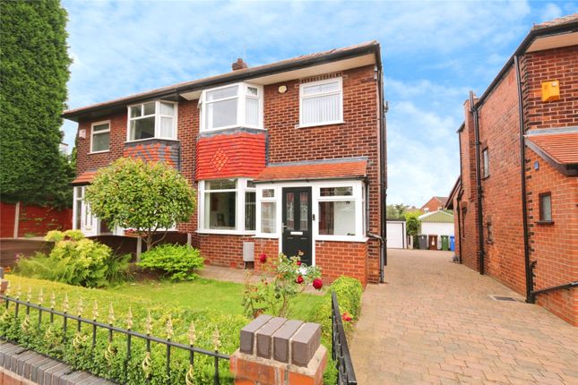 Thumbnail Semi-detached house for sale in Palmerston Road, Denton, Manchester, Greater Manchester