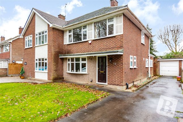 Thumbnail Semi-detached house for sale in Hartswood Road, Warley, Brentwood, Essex