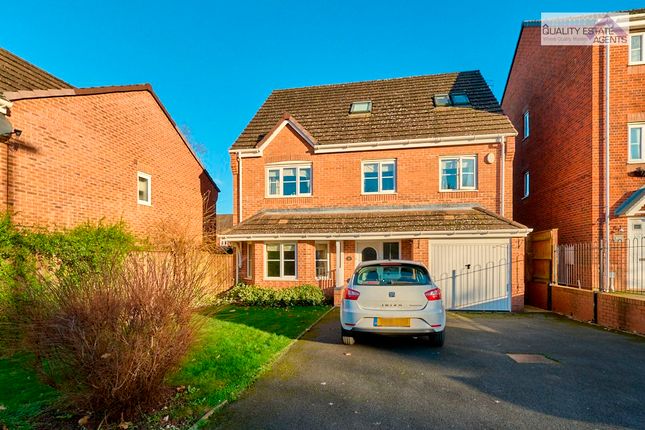Thumbnail Detached house to rent in Galingale View, Keele, Newcastle Under Lyme