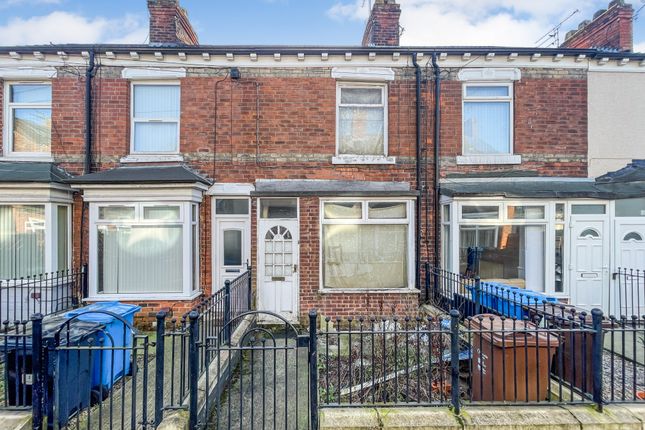 Thumbnail Terraced house for sale in Fairmount Avenue, De La Pole Avenue, Hull