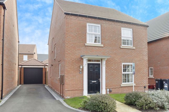 Thumbnail Detached house for sale in Percival Way, Hugglescote, Coalville