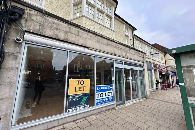 Retail premises to let in 11A Bancroft, Hitchin, Hertfordshire