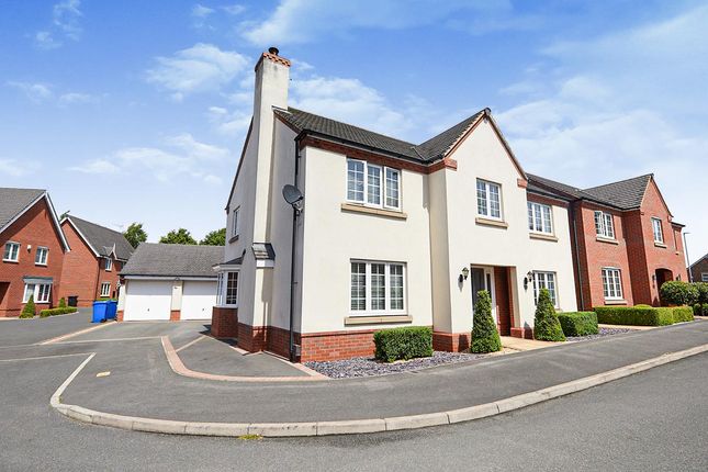 Thumbnail Detached house for sale in Ridge End Drive, Burton-On-Trent, Staffordshire