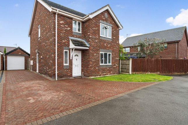 Detached house for sale in Hurn Close, Ruskington, Sleaford, Lincolnshire
