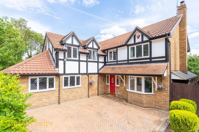 Thumbnail Detached house for sale in Yearling Close, Great Amwell, Ware