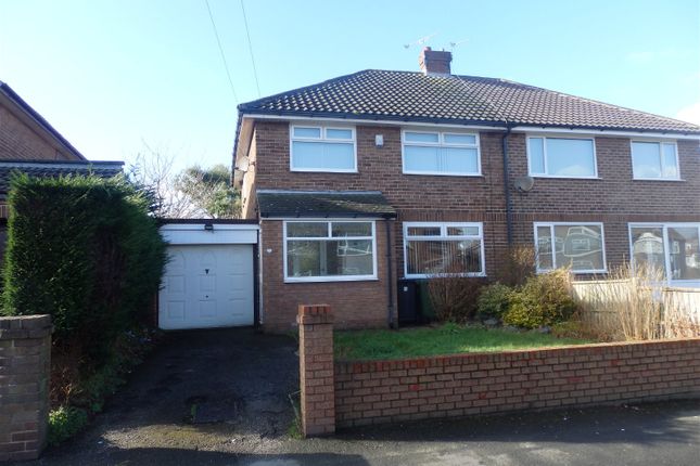 Thumbnail Semi-detached house to rent in Leighton Avenue, Maghull, Liverpool