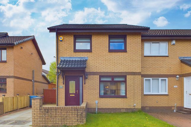 End terrace house for sale in Queensby Road, Baillieston