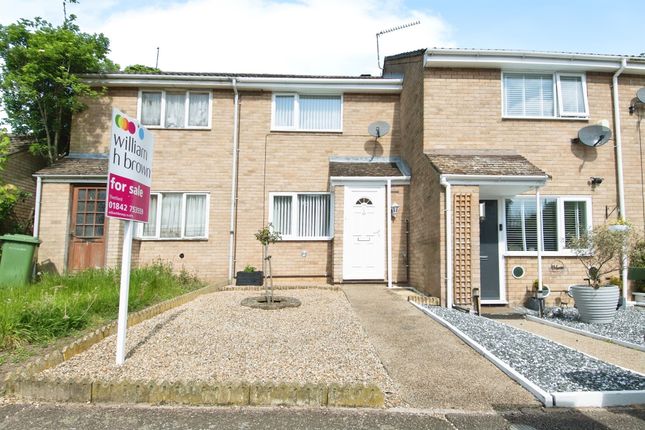 Thumbnail Terraced house for sale in Tennyson Way, Thetford