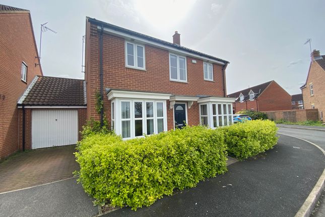 Thumbnail Detached house for sale in Poppy Close, Peterborough